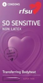So Sensitive - lateksiton kondomi (6 kpl)