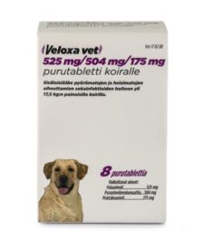 VELOXA VET 525/504/175 mg (8 fol)