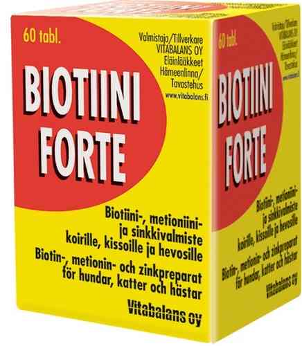 Biotiini Forte vet (60 tabl)
