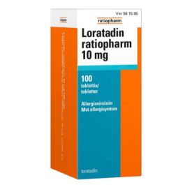 LORATADIN RATIOPHARM 10 mg (100 fol)