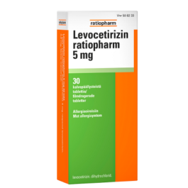 LEVOCETIRIZIN RATIOPHARM 5 mg (30 fol)
