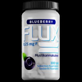 Flux Blueberry fluoritabletti (300 imeskelytabl)
